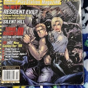 Independent PlayStation Magazine with Resident Evil and Tomb Raider